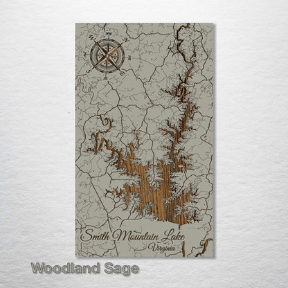 Smith Mountain Lake, Virginia Street Map