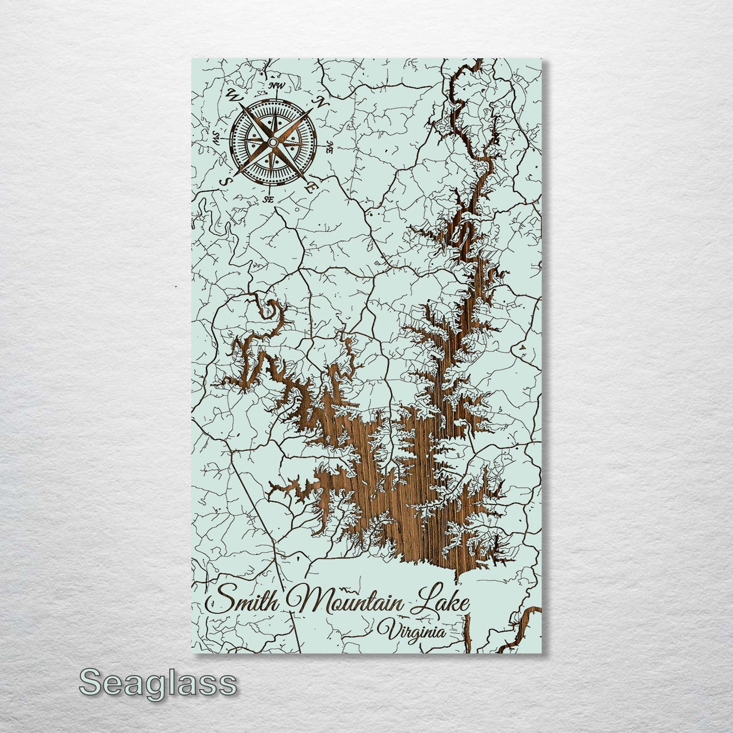 Smith Mountain Lake, Virginia Street Map