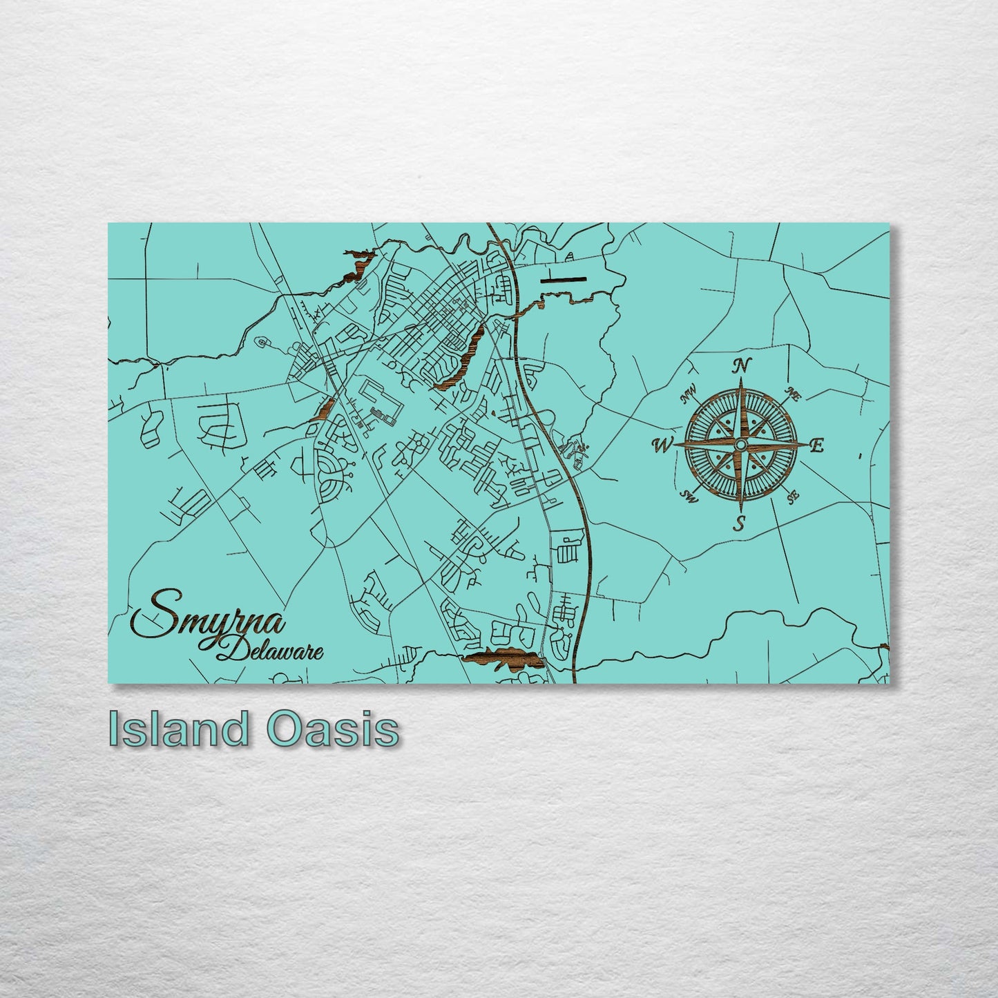 Smyrna, Delaware Street Map