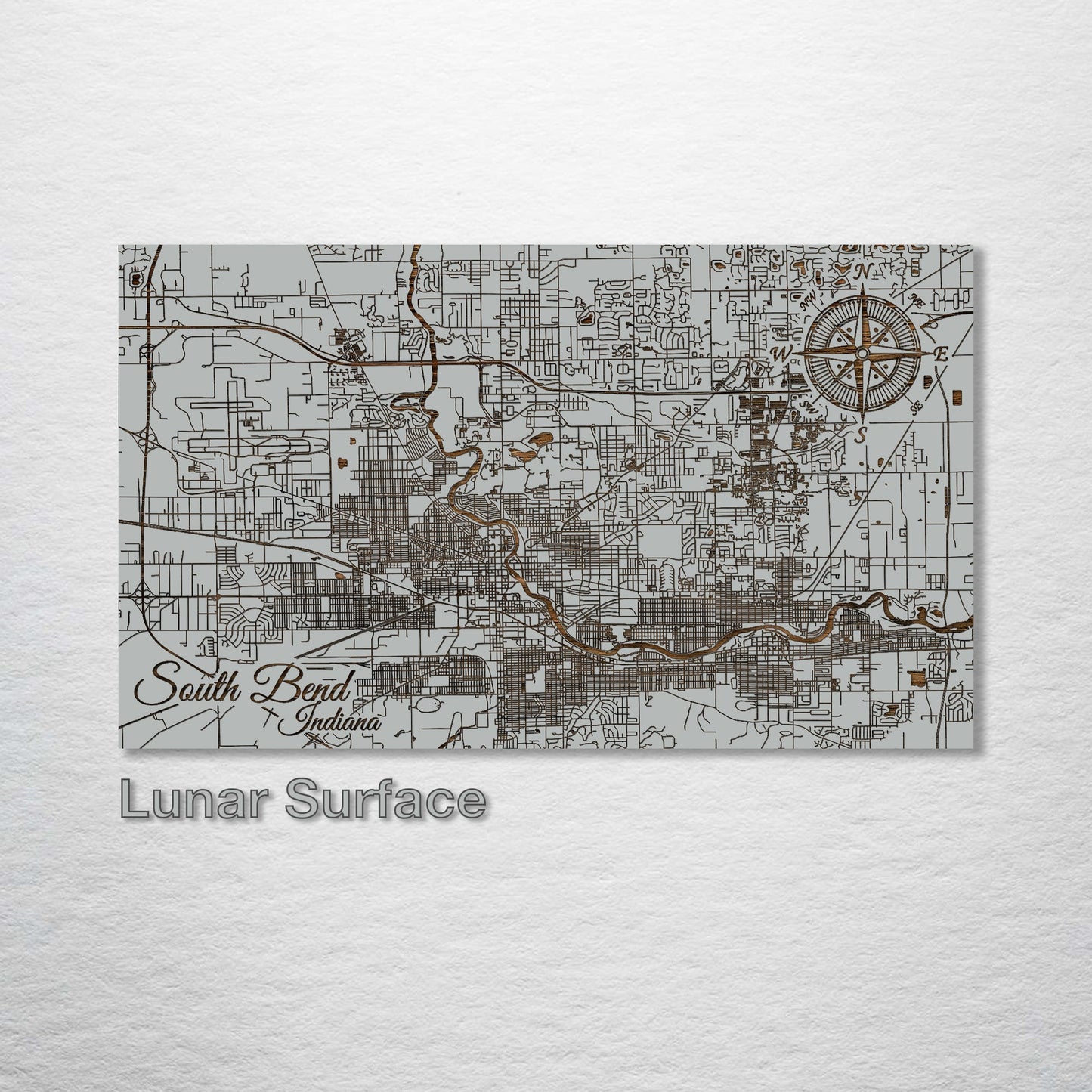 South Bend, Indiana Street Map