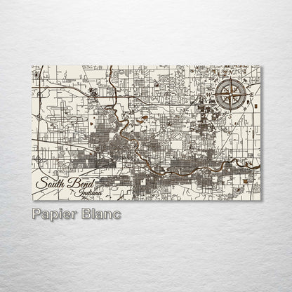 South Bend, Indiana Street Map