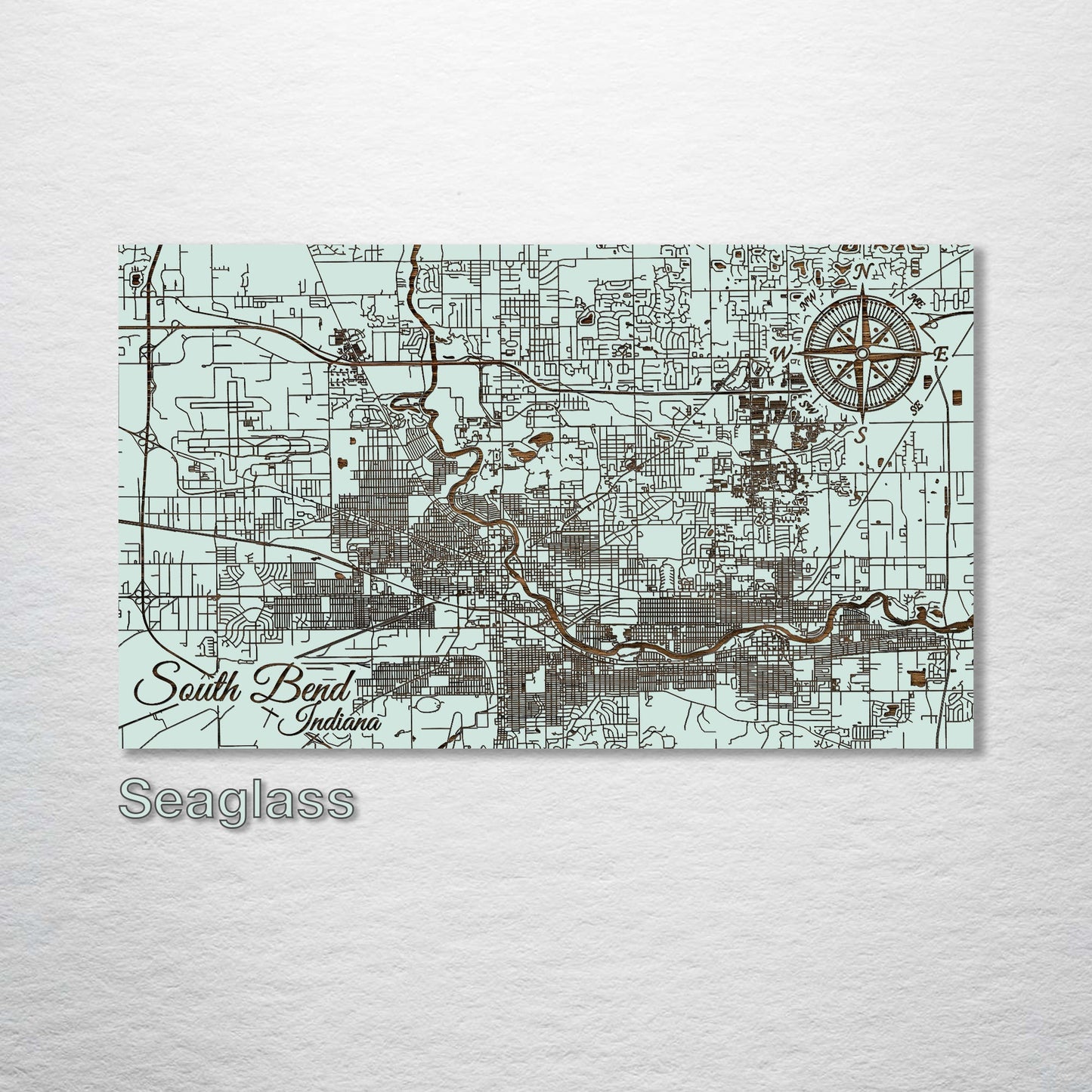 South Bend, Indiana Street Map