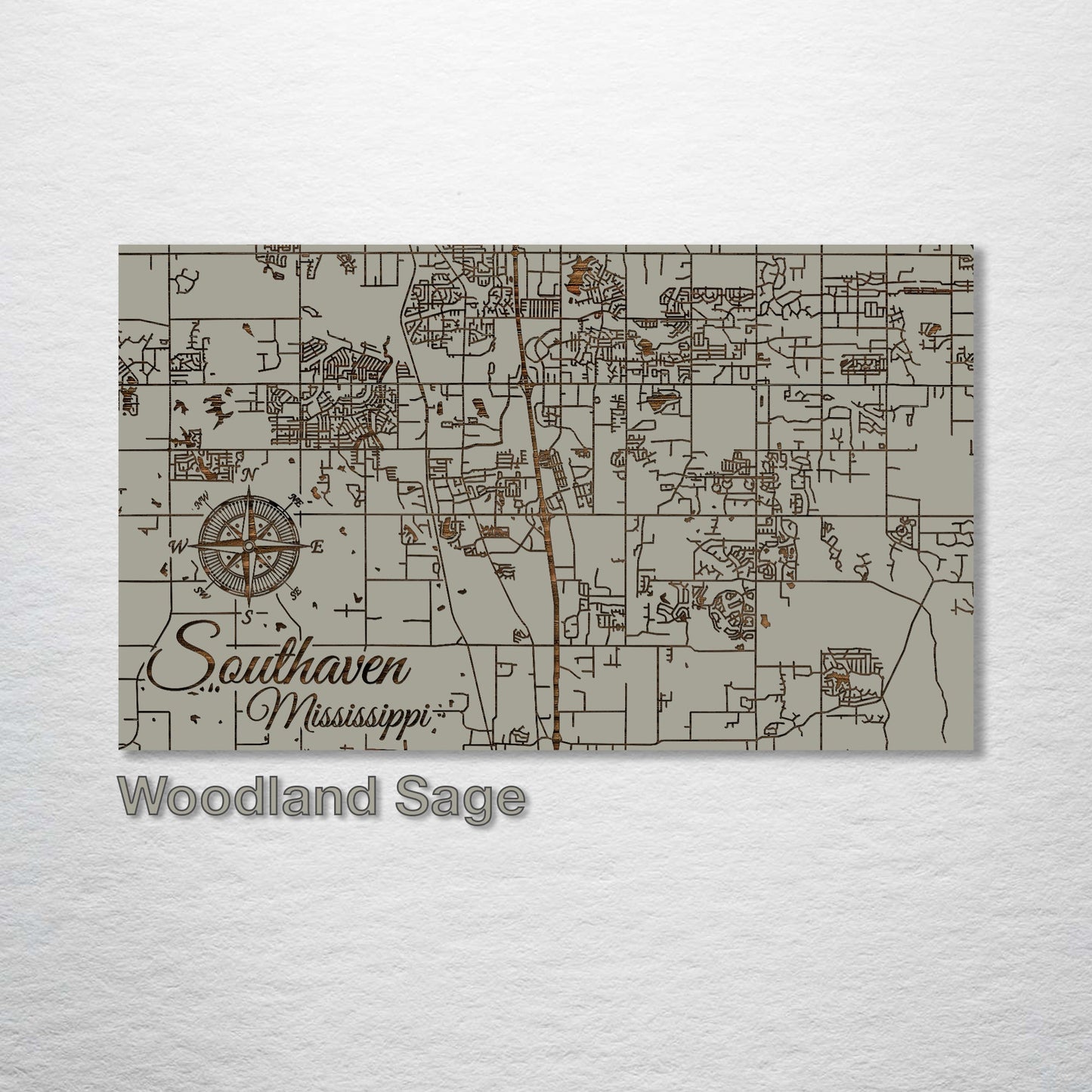 Southaven, Mississippi Street Map