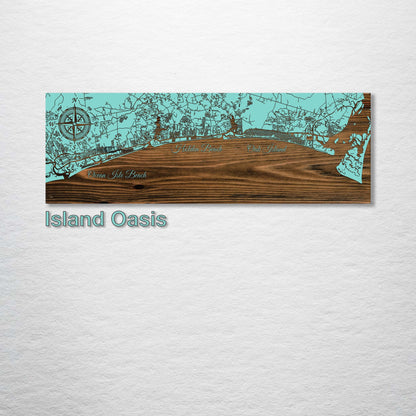 Southern North Carolina Coast Map