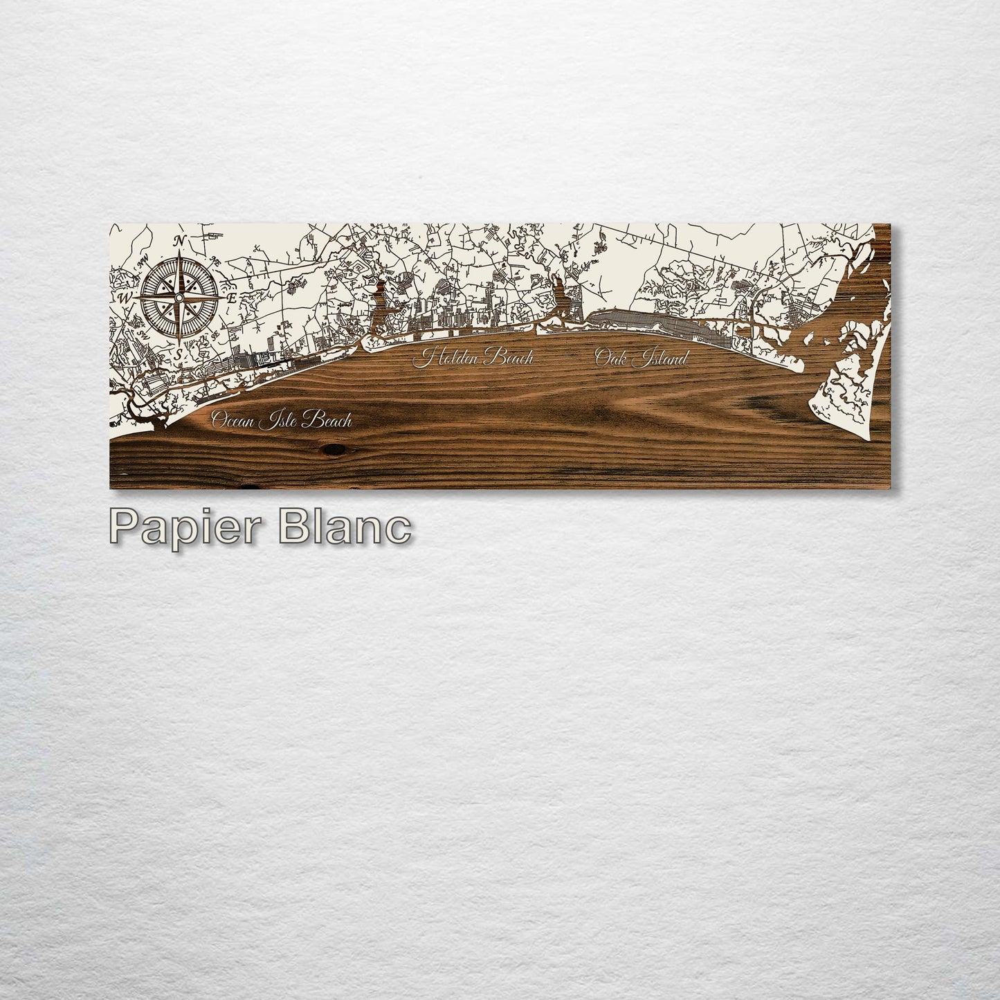 Southern North Carolina Coast Map