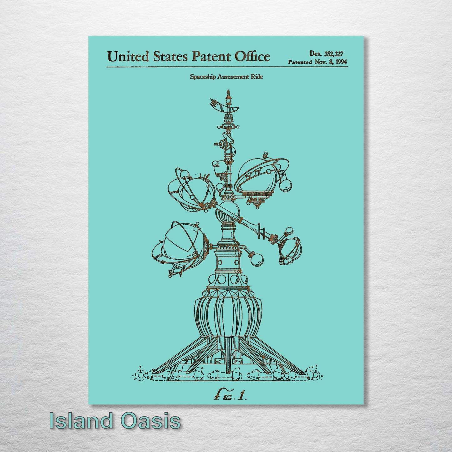 Spaceship Amusement Ride