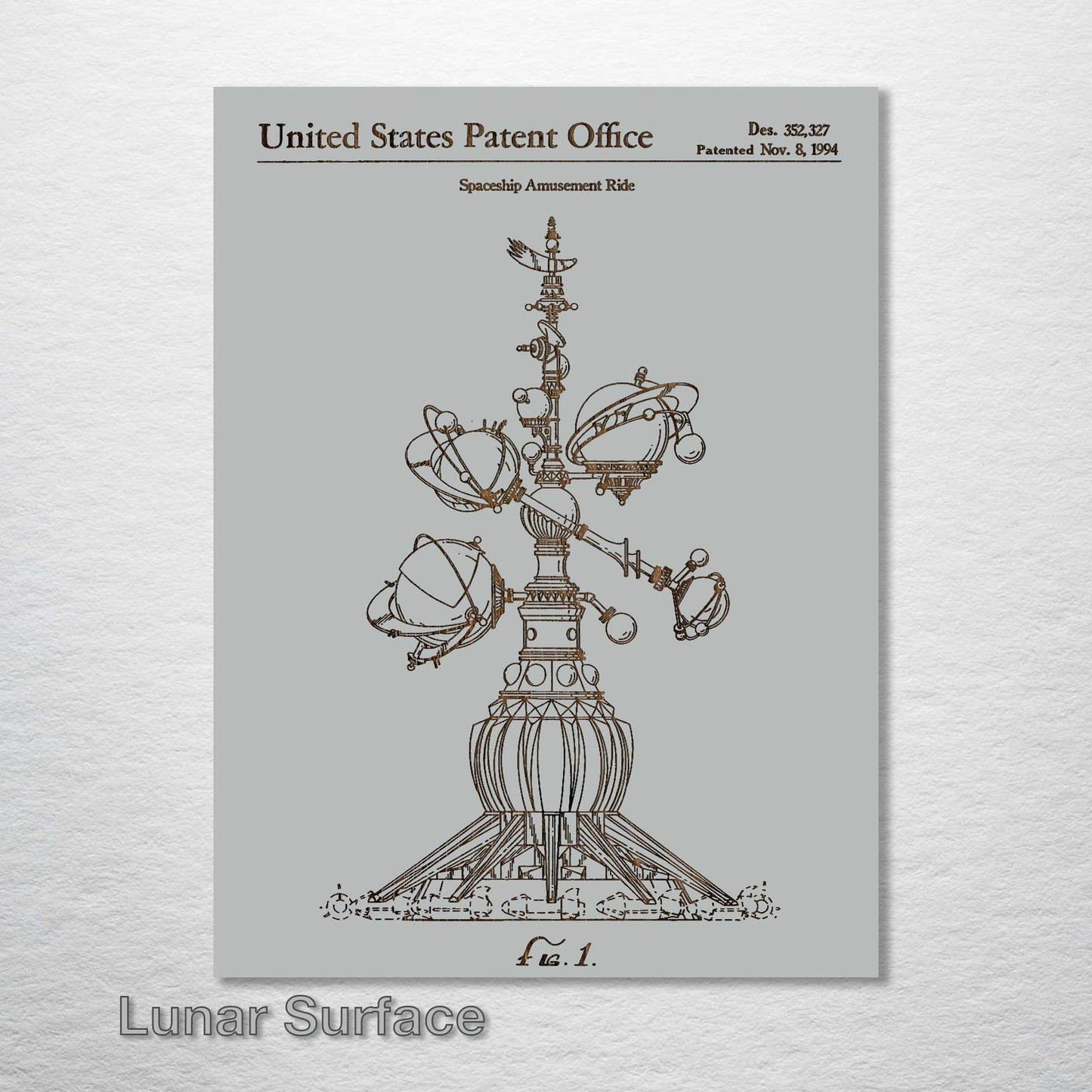 Spaceship Amusement Ride