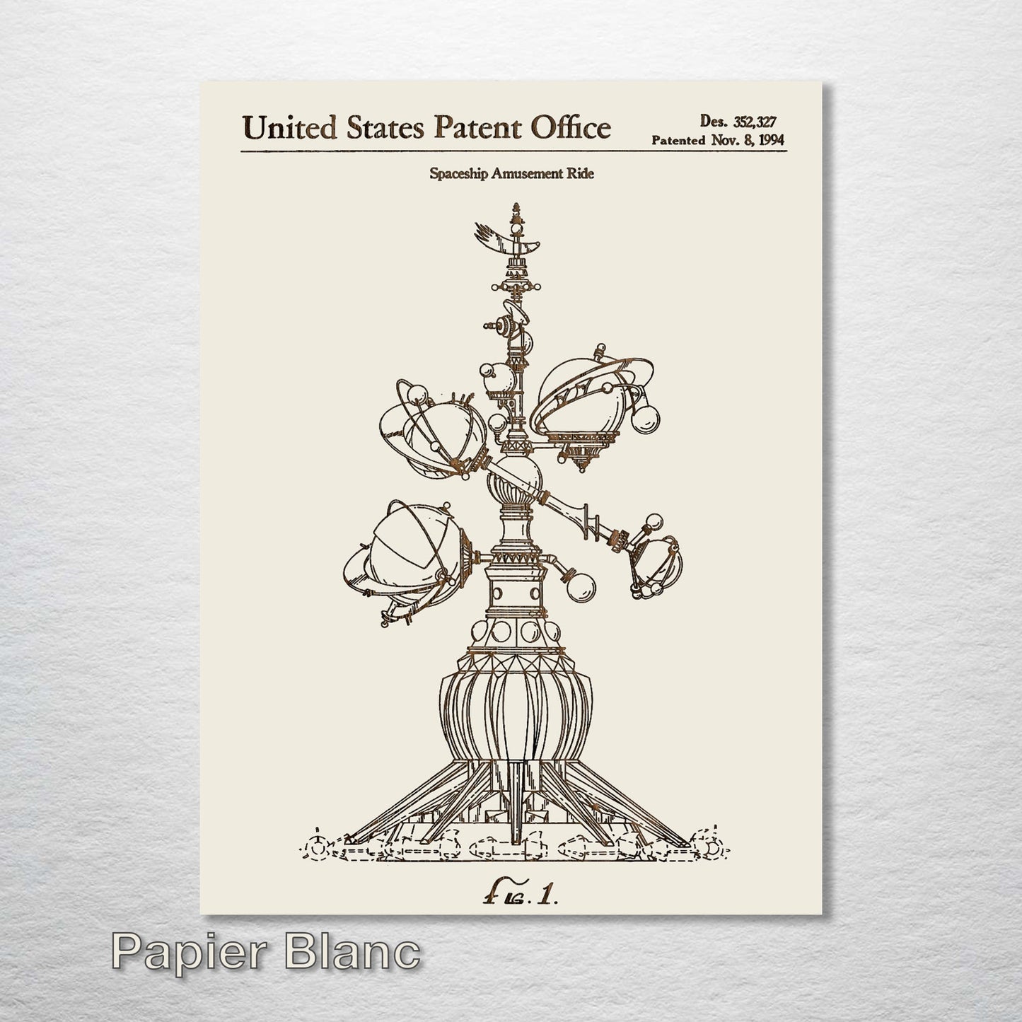 Spaceship Amusement Ride