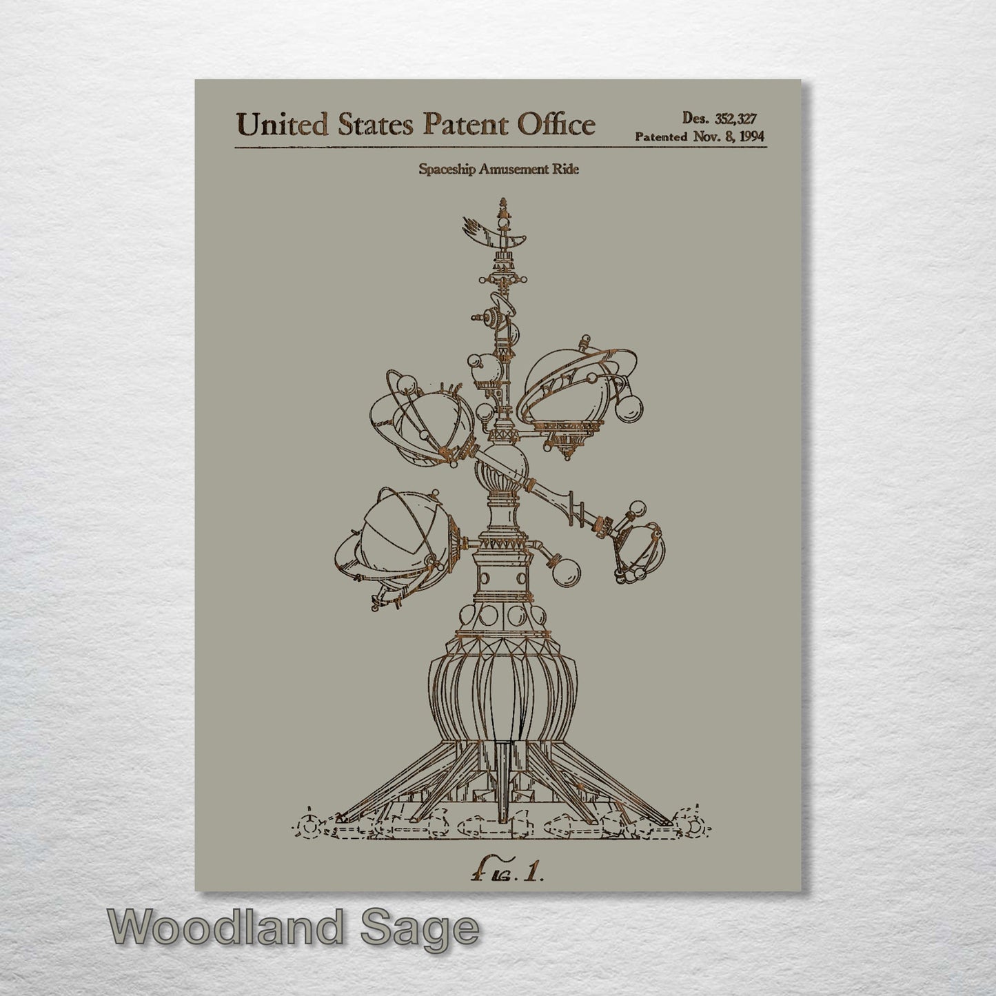 Spaceship Amusement Ride