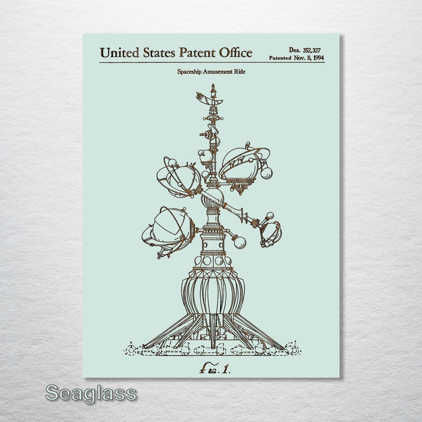 Spaceship Amusement Ride