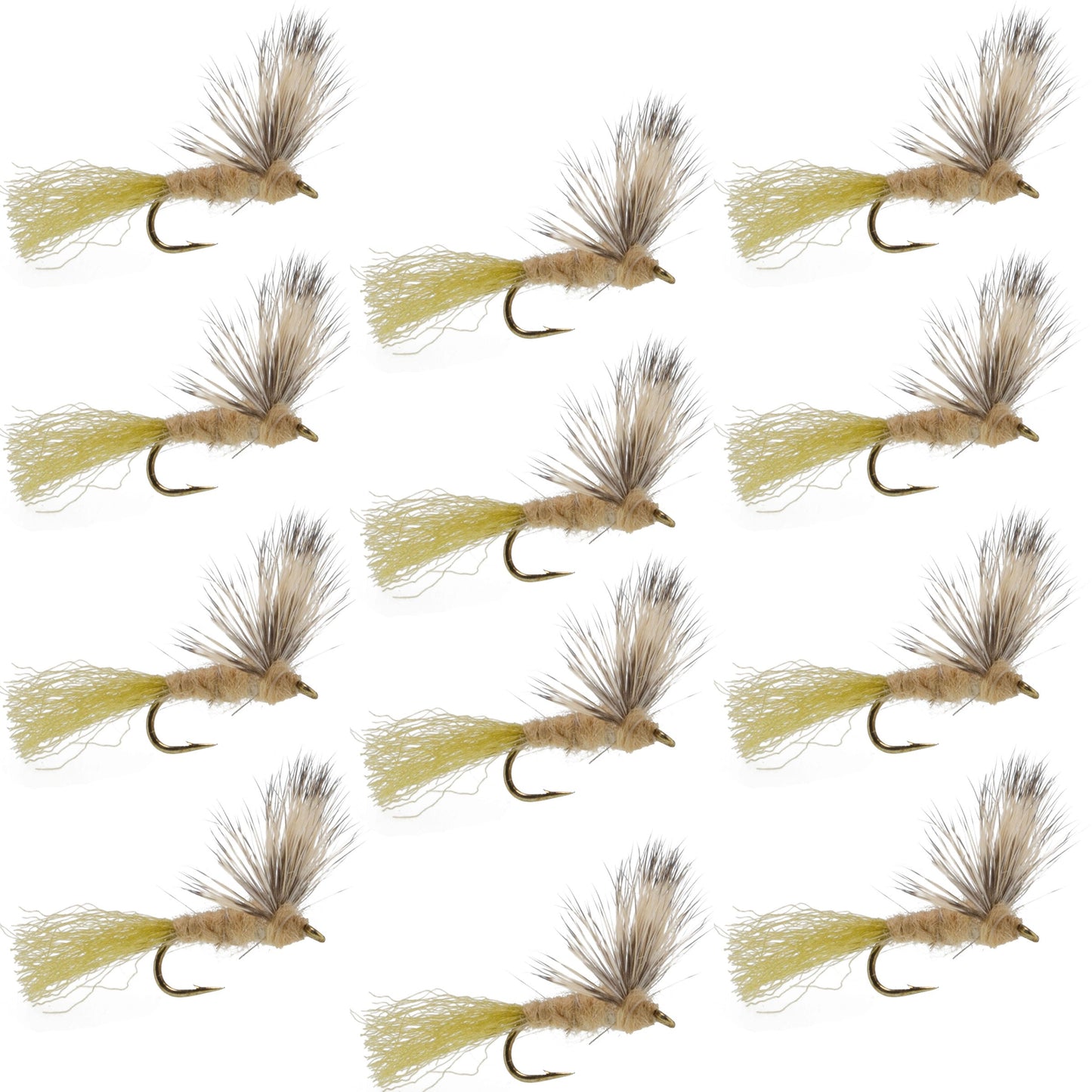 Sparkle Dun Callibaetis Mayfly - 12 Flies Hook size 16