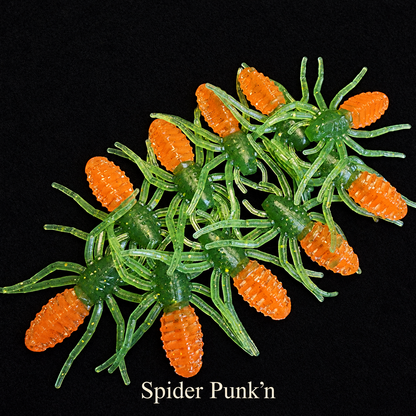 LIMITED TIME  Spider Punk'n 1" Floating Micro Spider (6 Pack)