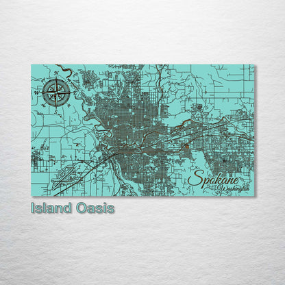 Spokane, Washington Street Map