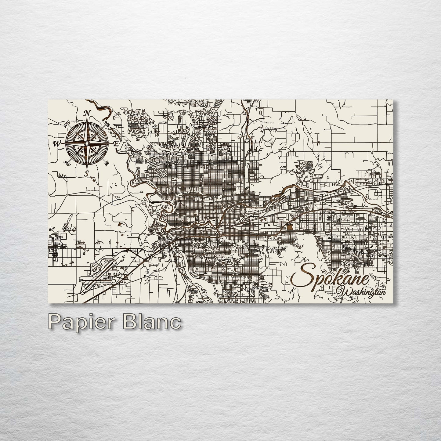 Spokane, Washington Street Map