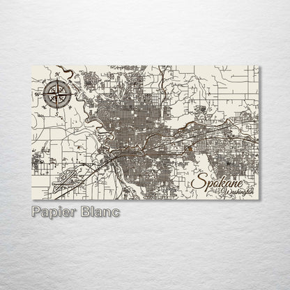 Spokane, Washington Street Map