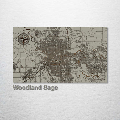 Spokane, Washington Street Map