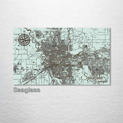 Spokane, Washington Street Map