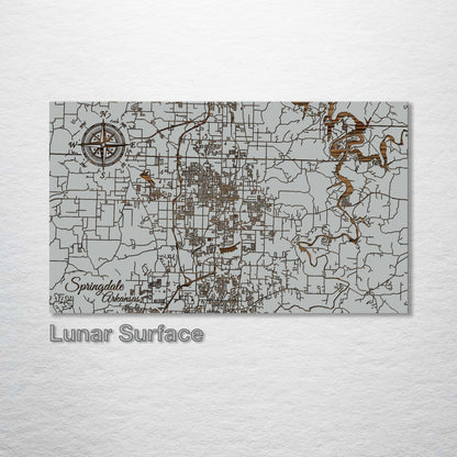 Springdale, Arkansas Street Map