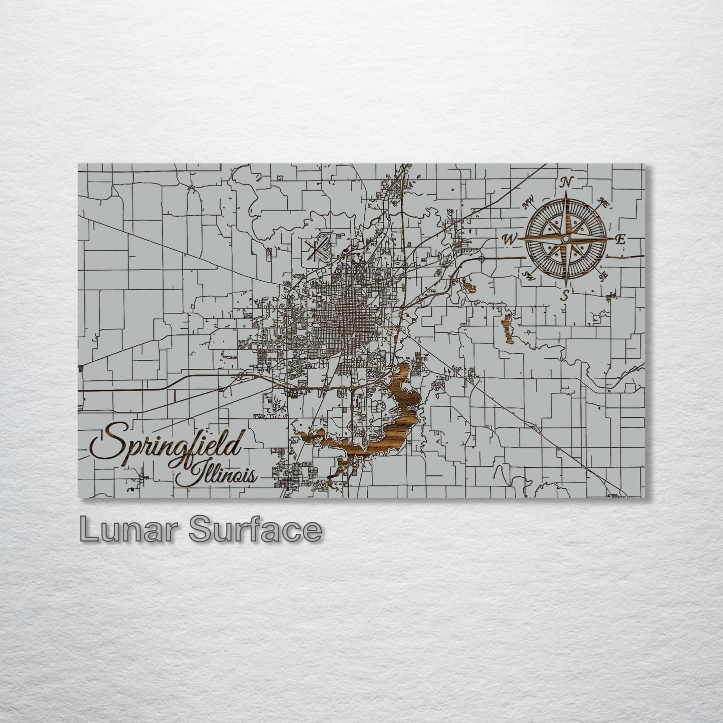 Springfield, Illinois Street Map