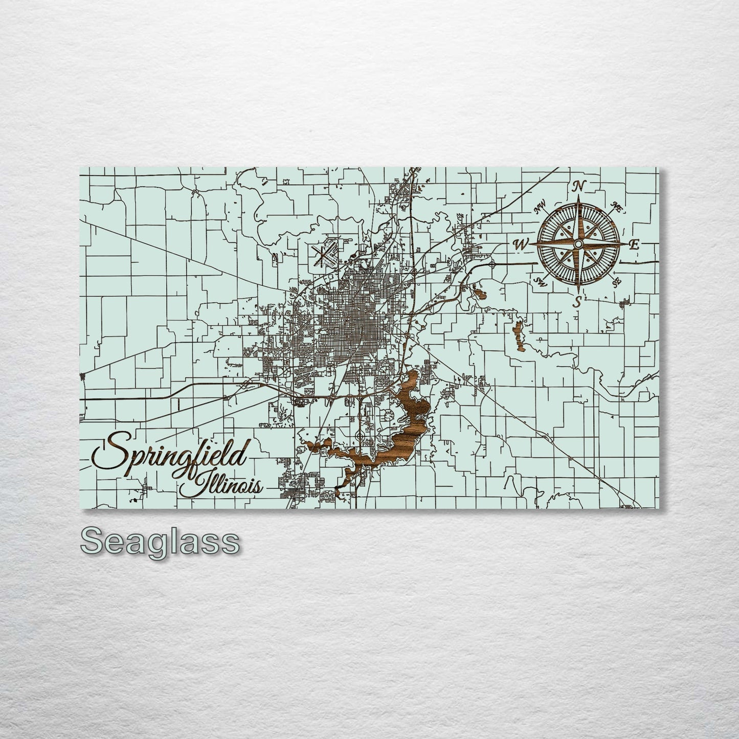 Springfield, Illinois Street Map