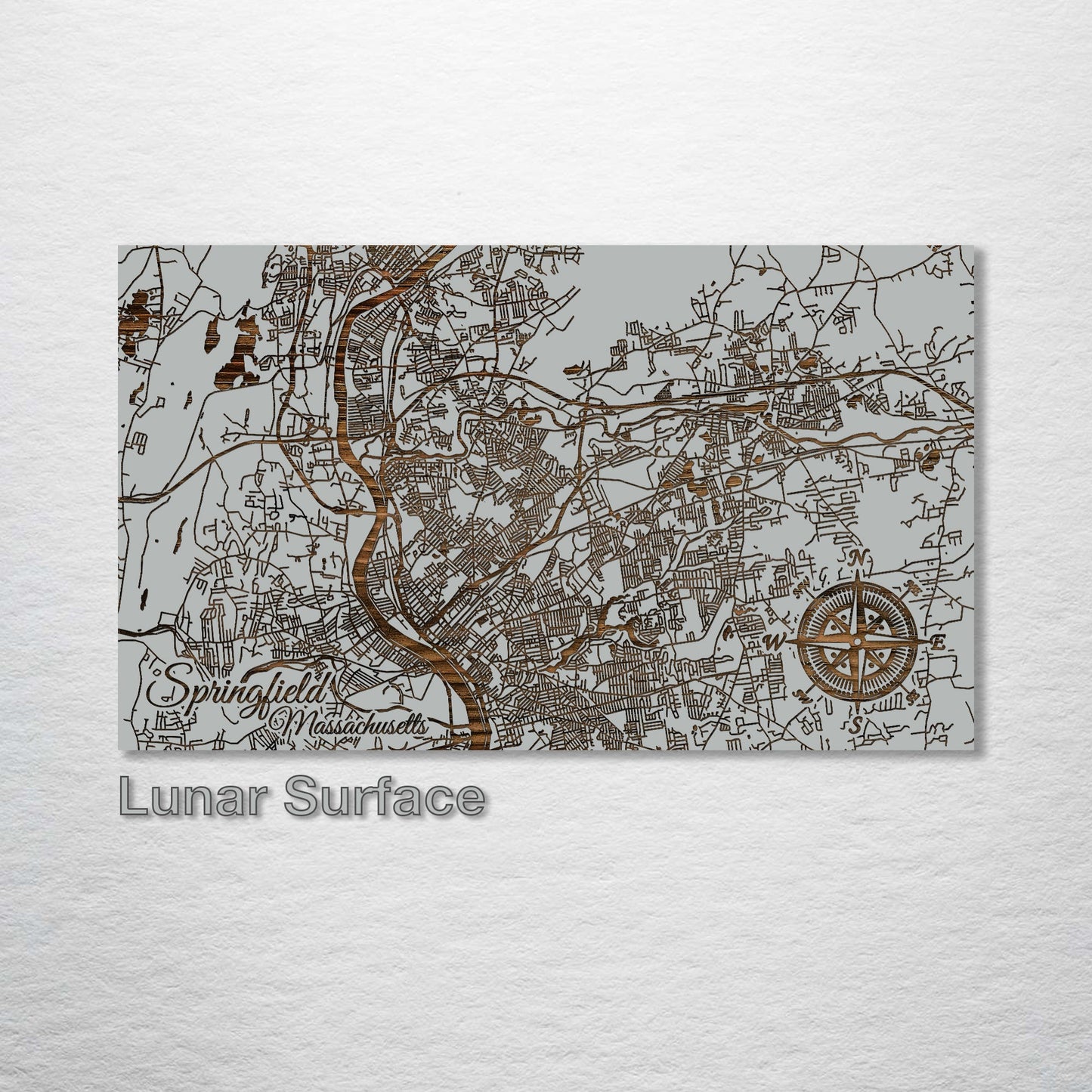 Springfield, Massachusetts Street Map