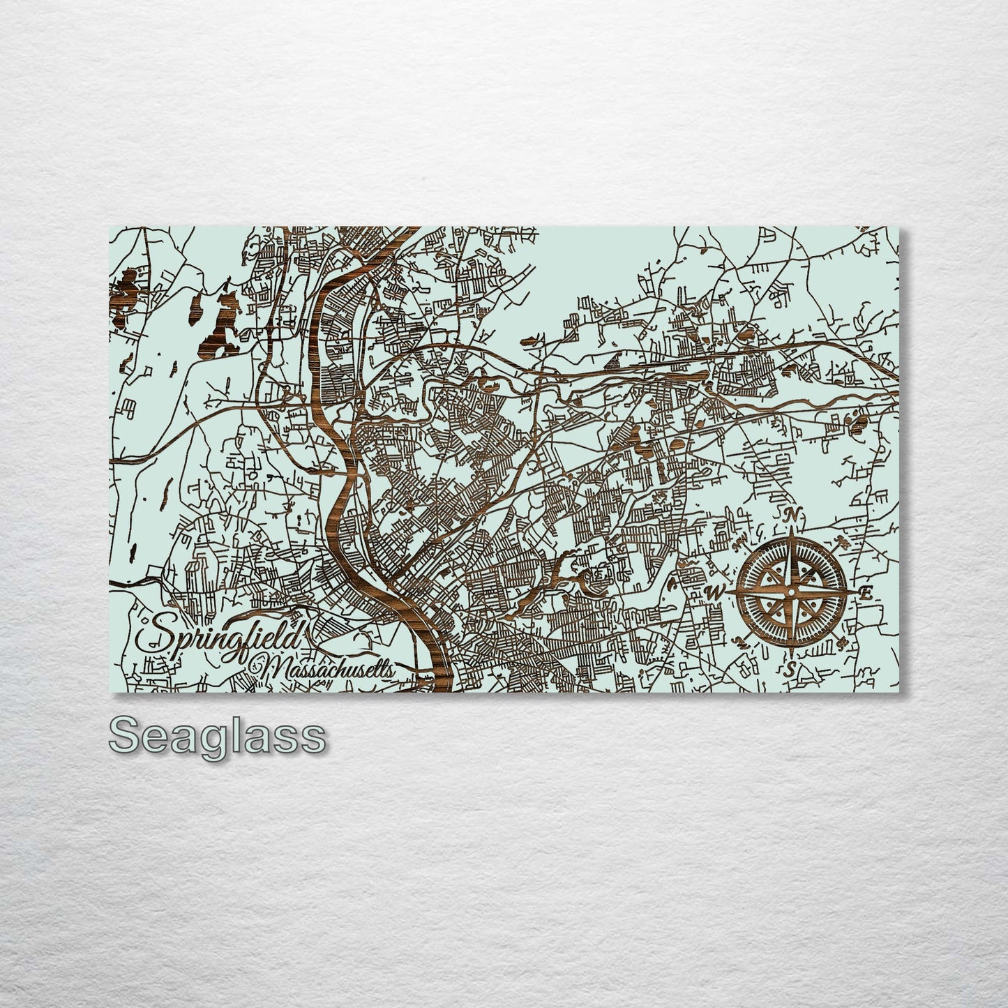 Springfield, Massachusetts Street Map