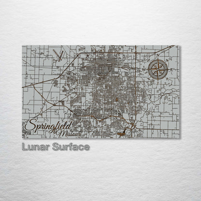 Springfield, Missouri Street Map