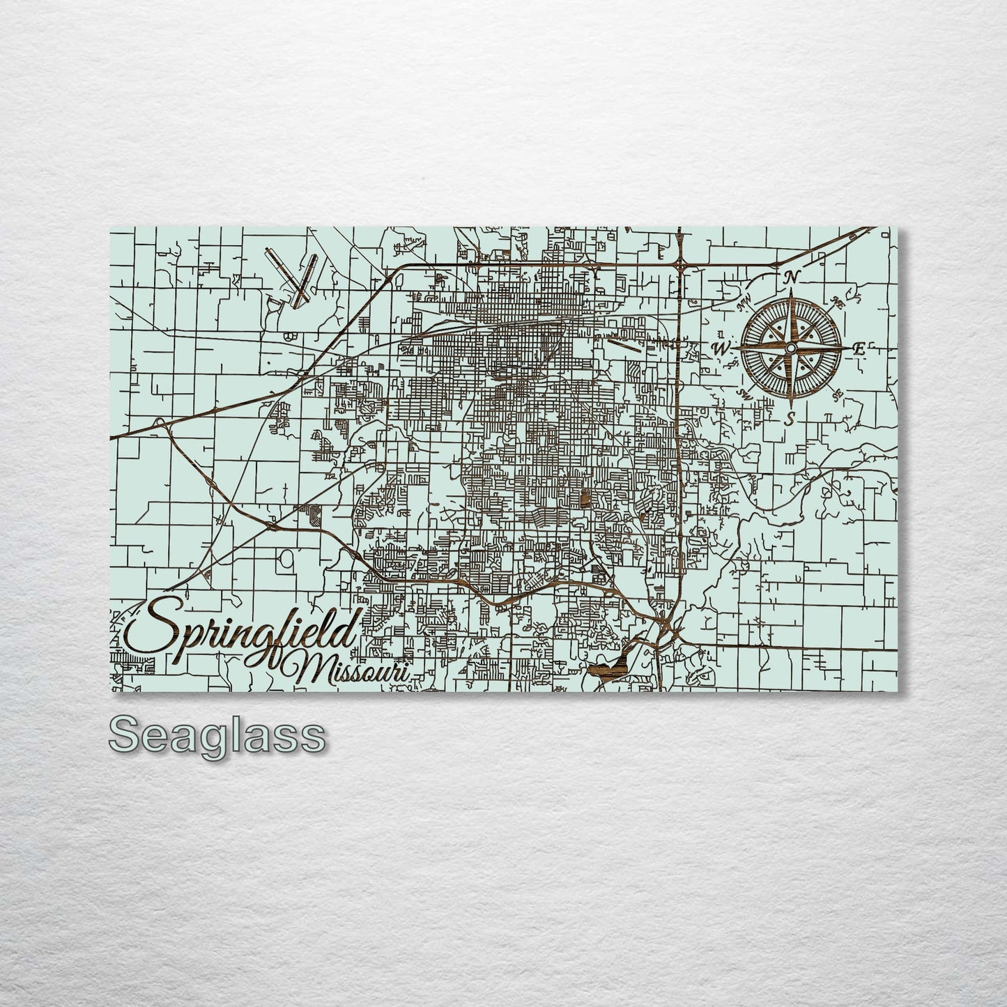 Springfield, Missouri Street Map