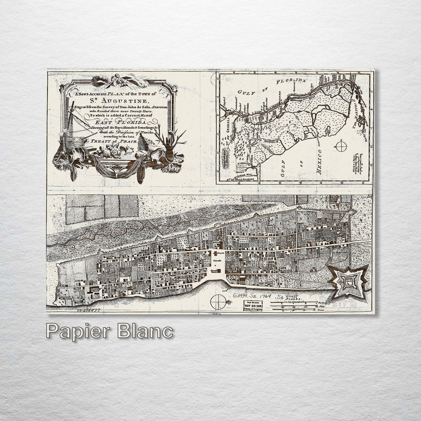 Saint Augustine, Florida 1764