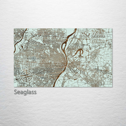 St Louis, Missouri Street Map