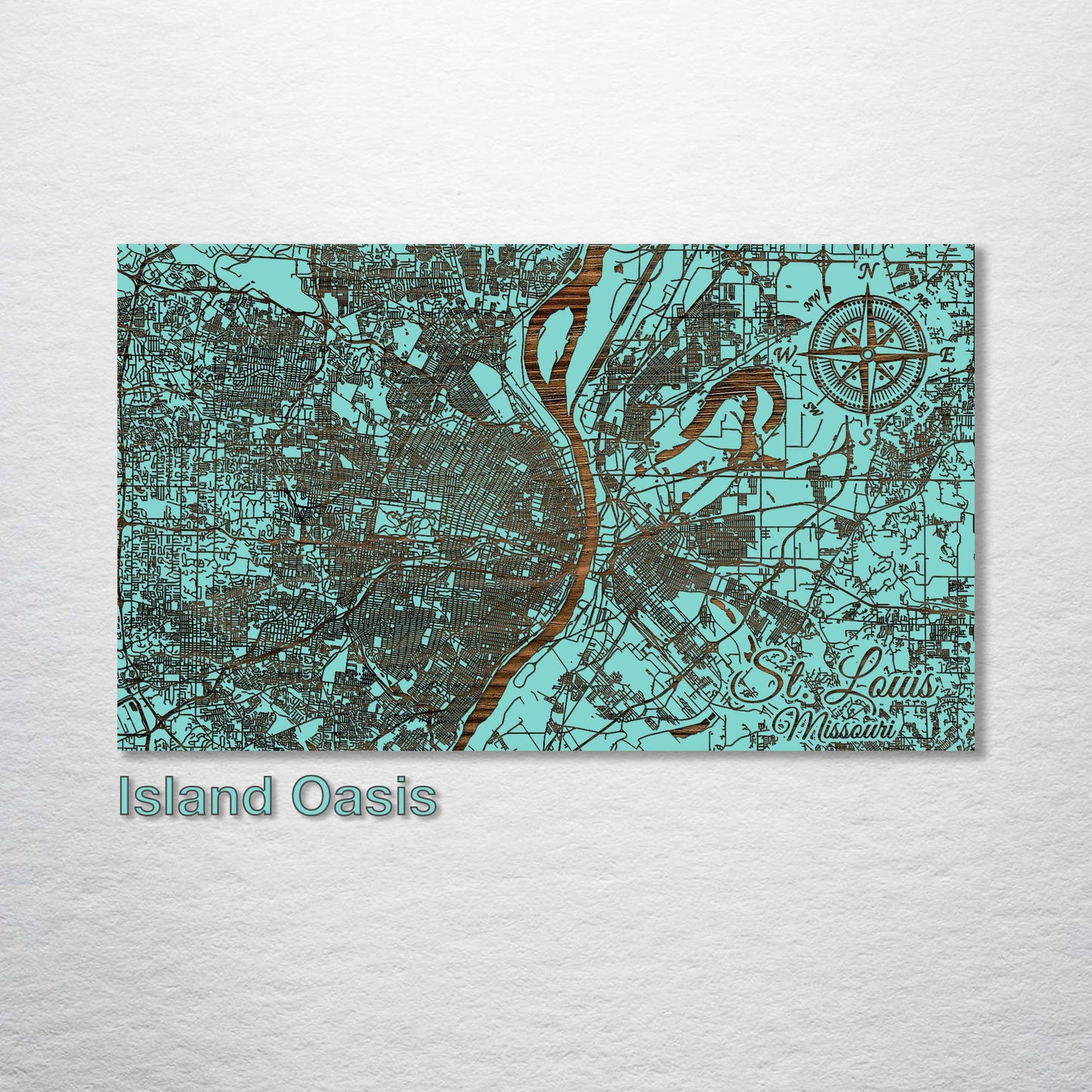 St. Louis, Missouri Street Map