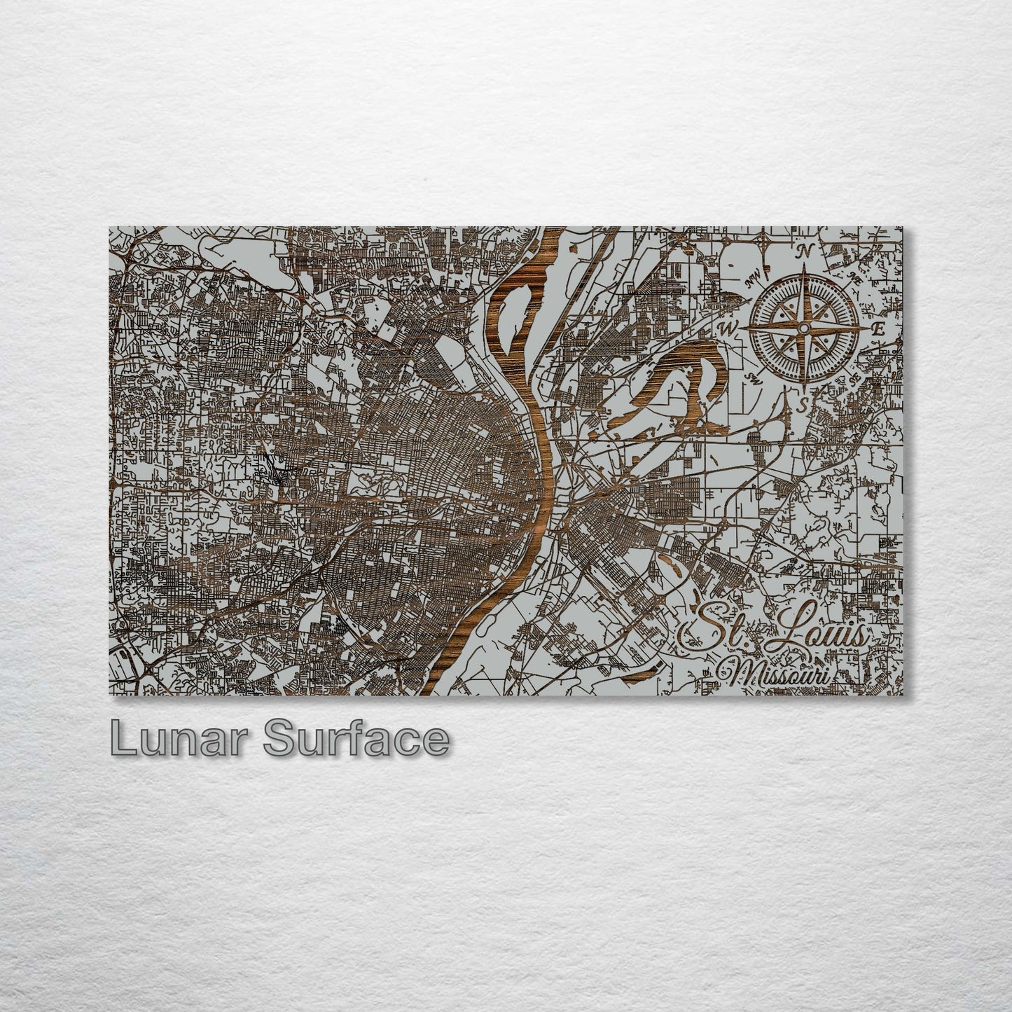 St. Louis, Missouri Street Map