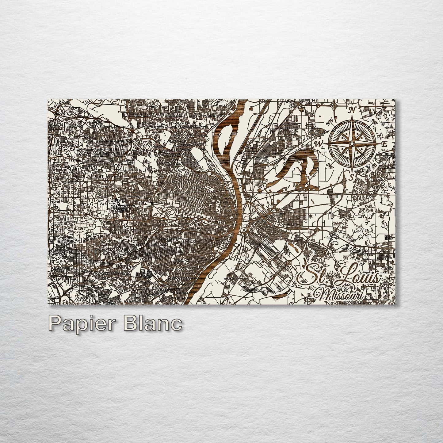 St. Louis, Missouri Street Map