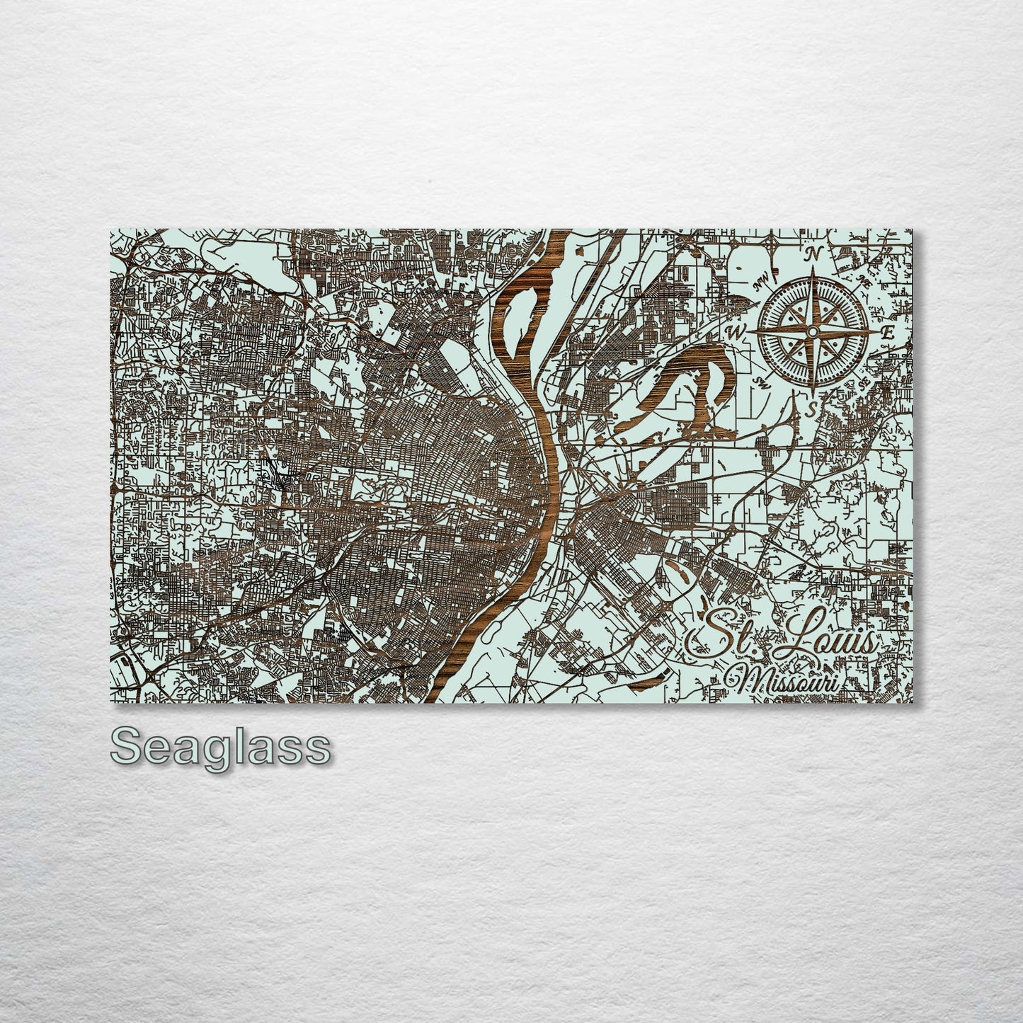 St. Louis, Missouri Street Map