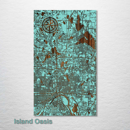 St. Paul, Minnesota Street Map