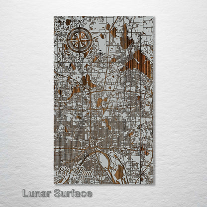 St. Paul, Minnesota Street Map