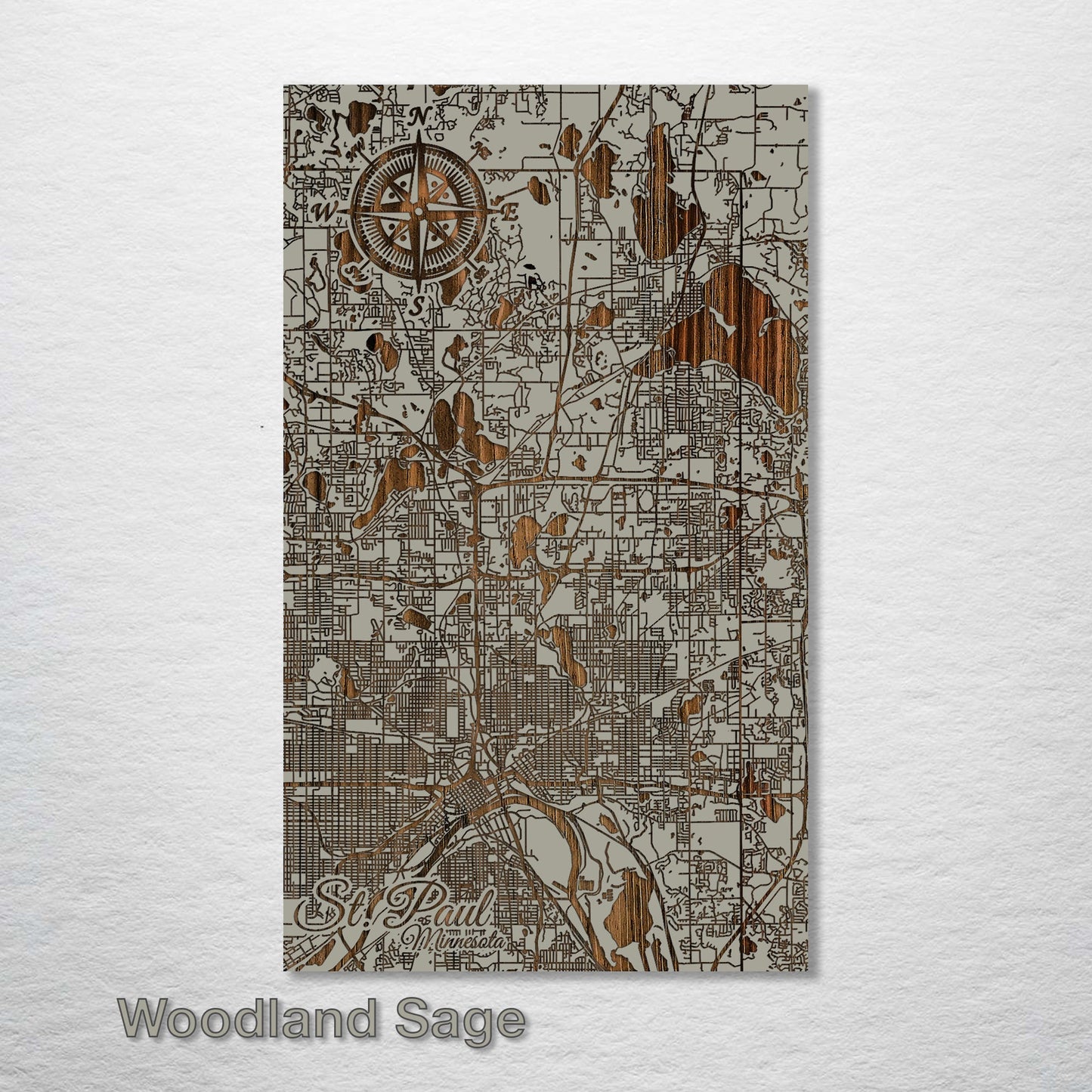 St. Paul, Minnesota Street Map