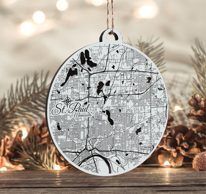 St Paul, Minnesota Ornament