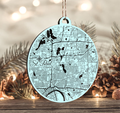 St Paul, Minnesota Ornament