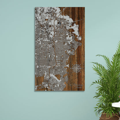 St. Petersburg, Florida Street Map