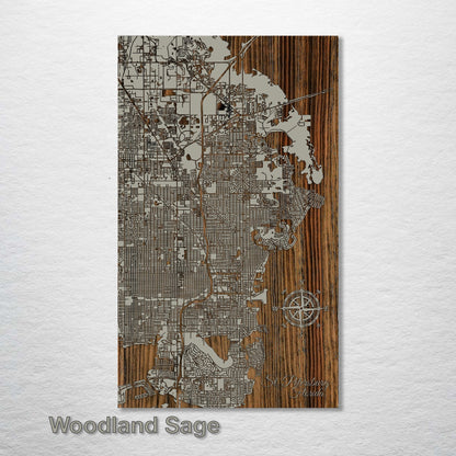 St. Petersburg, Florida Street Map