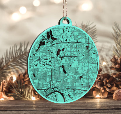 St Paul, Minnesota Ornament