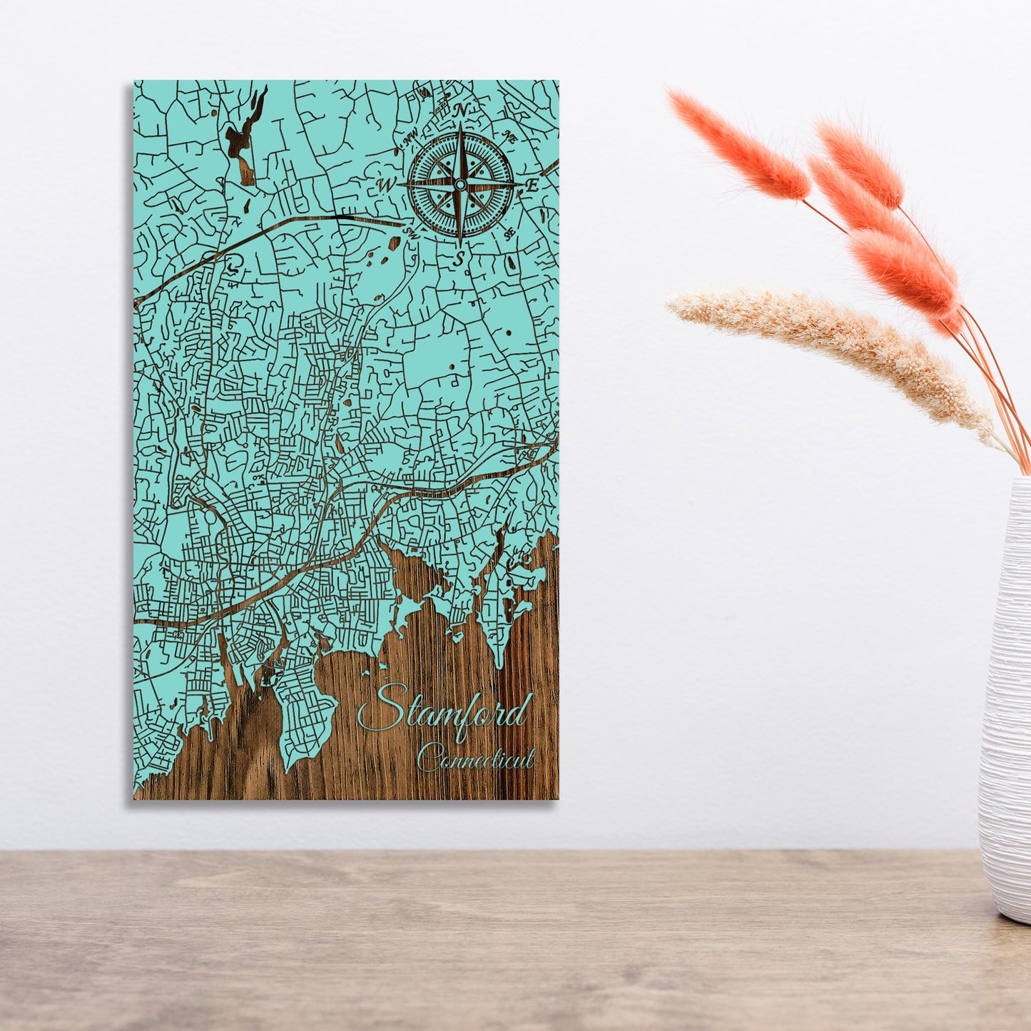 Stamford, Connecticut Street Map