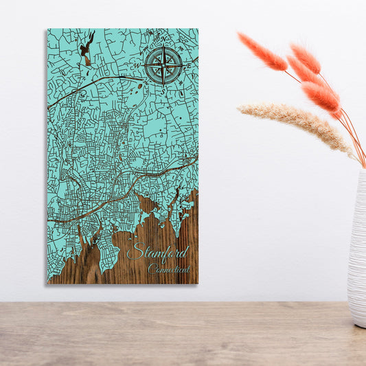 Stamford, Connecticut Street Map