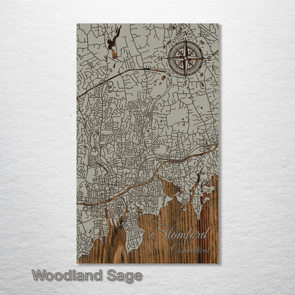 Stamford, Connecticut Street Map