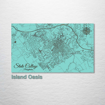 State College, Pennsylvania Street Map