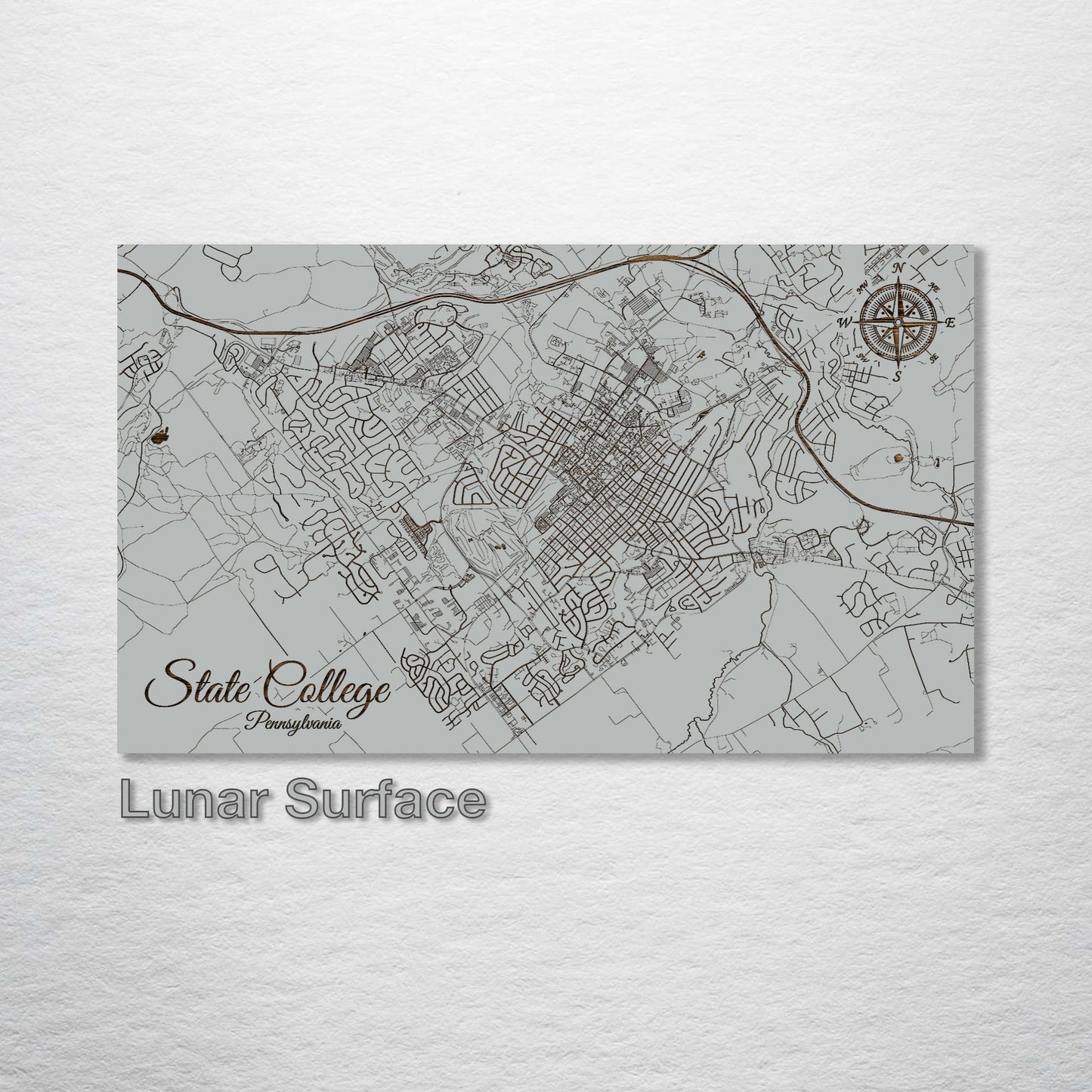 State College, Pennsylvania Street Map