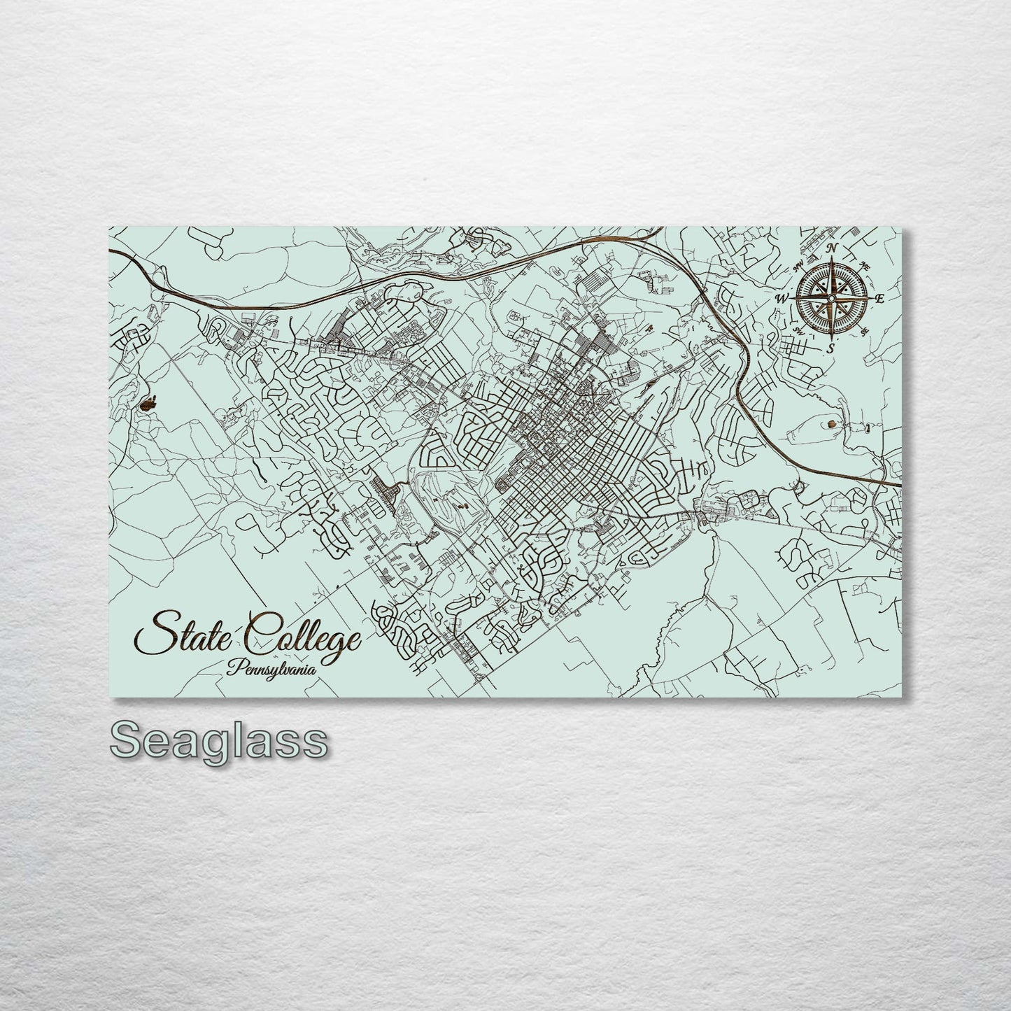 State College, Pennsylvania Street Map