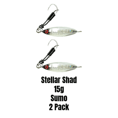 Submission Jigs - Micro Sumo and Mercenary - Slow Pitch Jigs - 2 packs