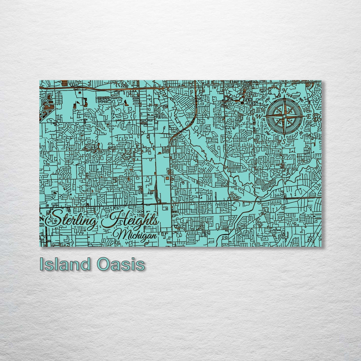 Sterling Heights, Michigan Street Map